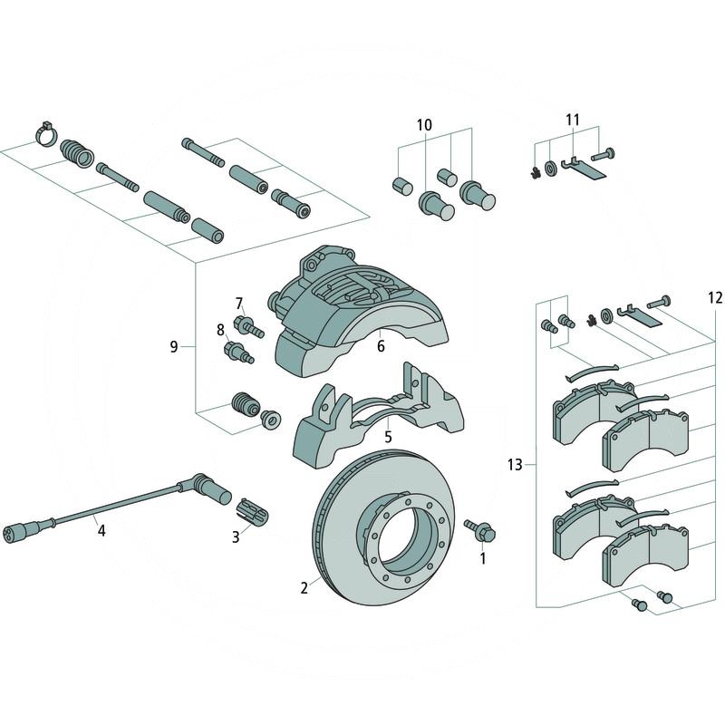 Mercedes LKW Bremsscheibe | zdjęcie nr 2