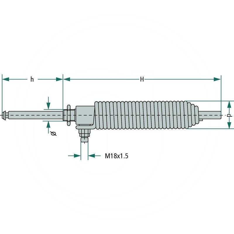 MZ Hydraulic cylinder | zdjęcie nr 2
