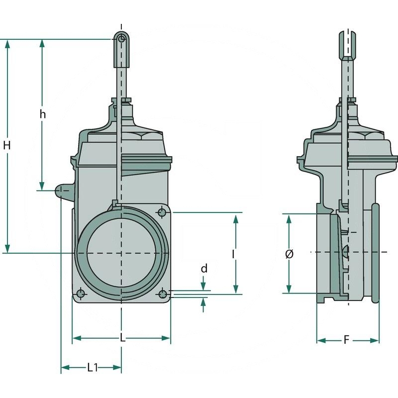 MZ Slurry gate valve | zdjęcie nr 2