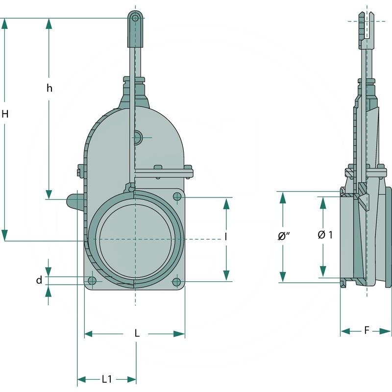 MZ Slurry gate valve | zdjęcie nr 2