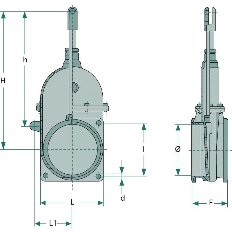 MZ Slurry gate valve | zdjęcie nr 2