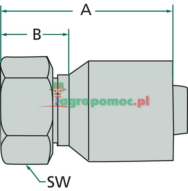 Parker PNE 16 DKOS M24x1.5 | 1C948-16-10 | zdjęcie nr 2