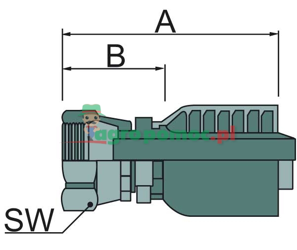 Parker PNE 25 DKJ 11/16" | 10648-12-16 | zdjęcie nr 2