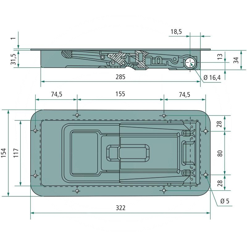 Pastore & Lombardi Rotary rod handle | zdjęcie nr 2