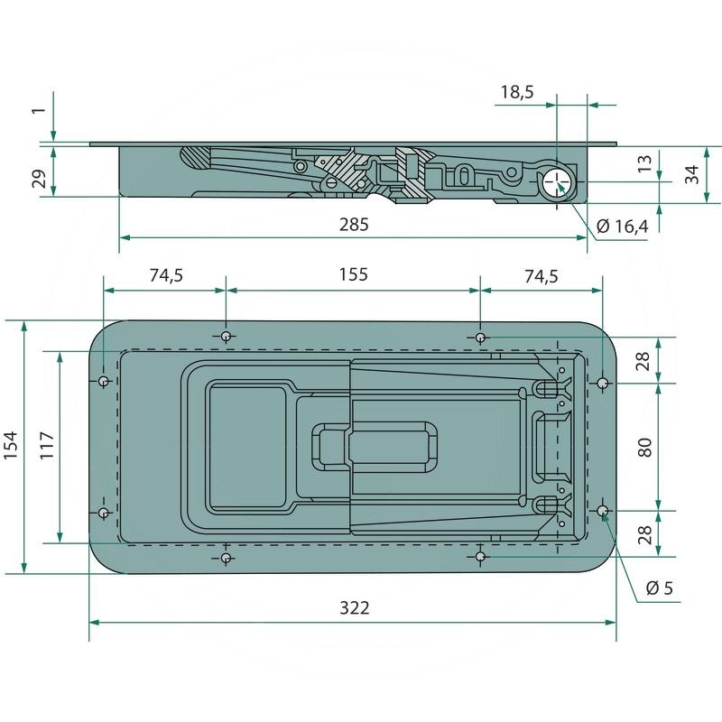 Pastore & Lombardi Rotary rod handle | zdjęcie nr 2