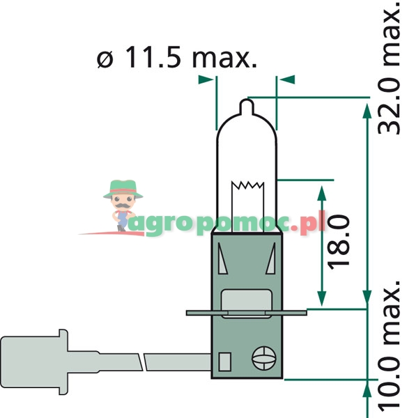 Philips Halogen bulb H3 | zdjęcie nr 2