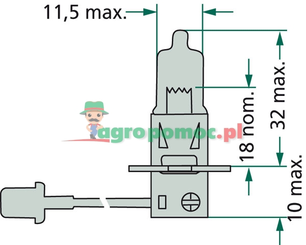 Philips Halogen bulb H3 | zdjęcie nr 2