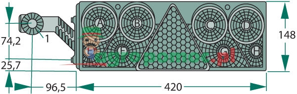 PROPLAST Rear light | 40255311, 25-6011-517 | zdjęcie nr 2