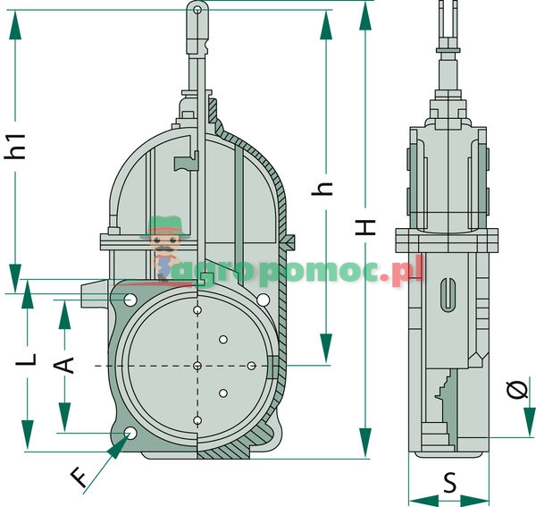 RIV Slurry gate valve | zdjęcie nr 2