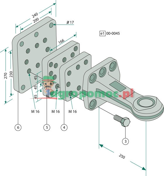 Rockinger Weld-on plate | zdjęcie nr 1