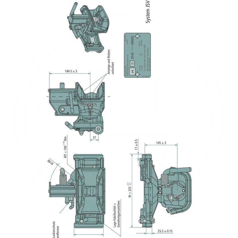 Scharmüller Inner part Scharmüller JSV | 133700930084, 1-32-393-051, 155700930025 | zdjęcie nr 2