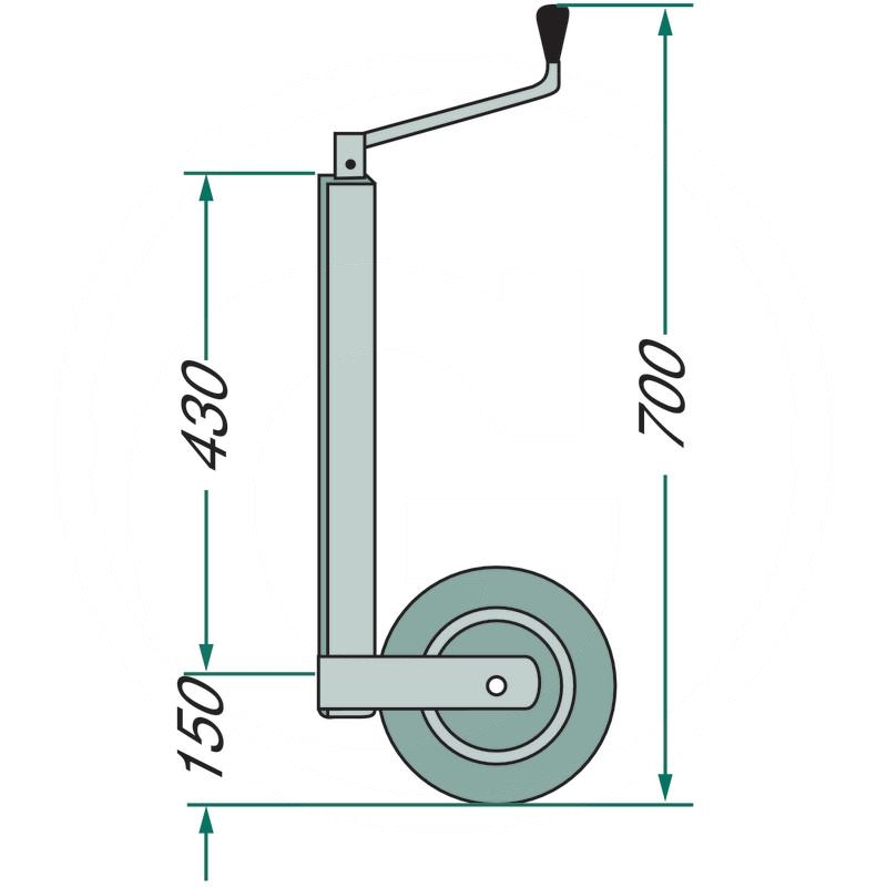 SIMOL Jockey wheel | zdjęcie nr 2