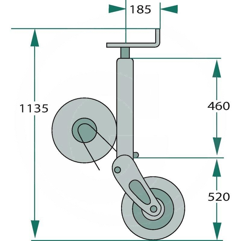 SIMOL Jockey wheel | zdjęcie nr 2