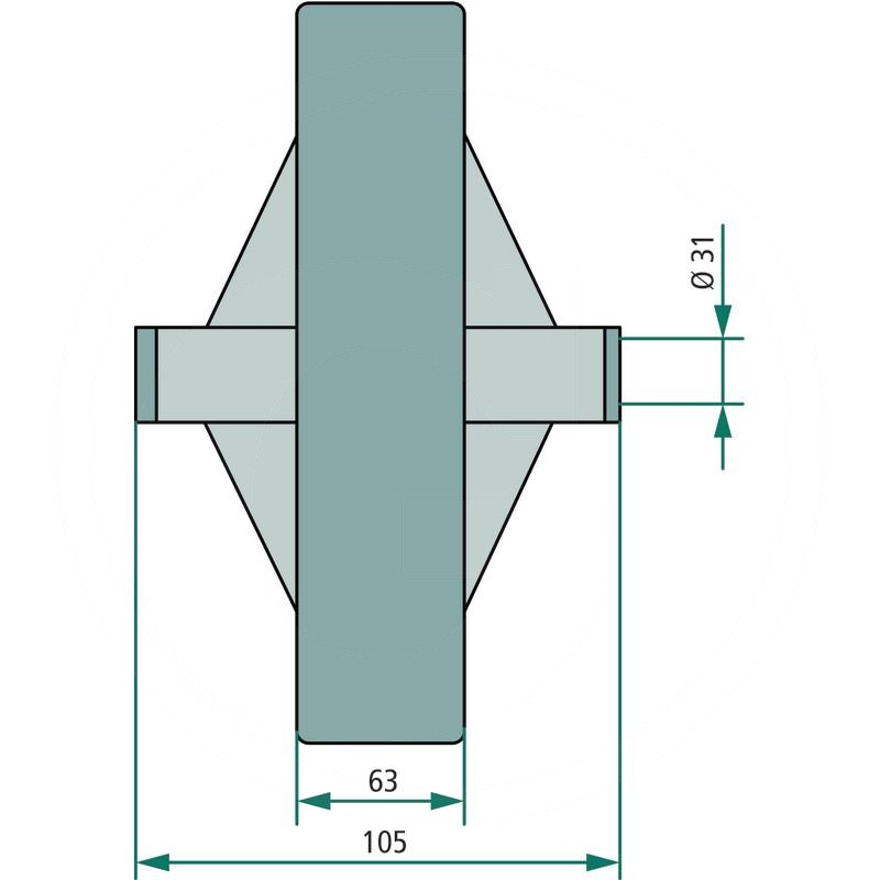 SIMOL Replacement wheel | zdjęcie nr 2