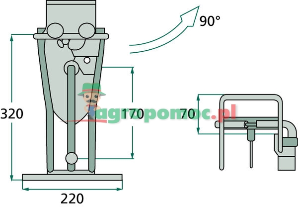 SIMOL Support foot | zdjęcie nr 2
