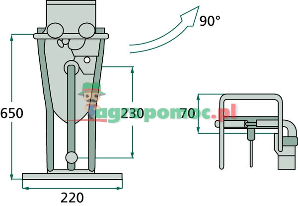SIMOL Support foot | zdjęcie nr 2