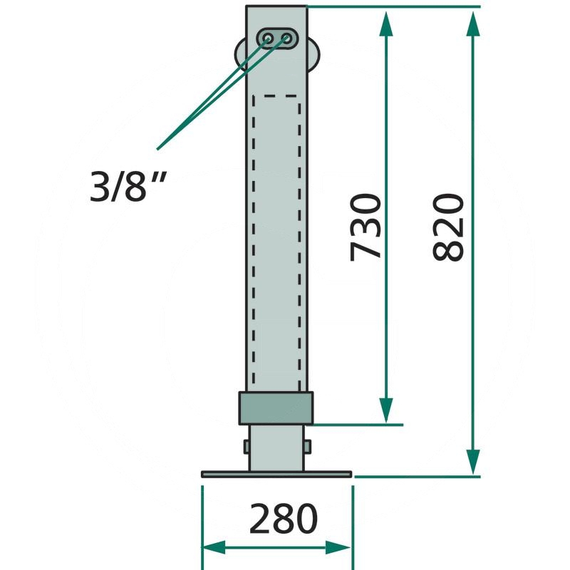 SIMOL Support foot hydraulic | zdjęcie nr 2