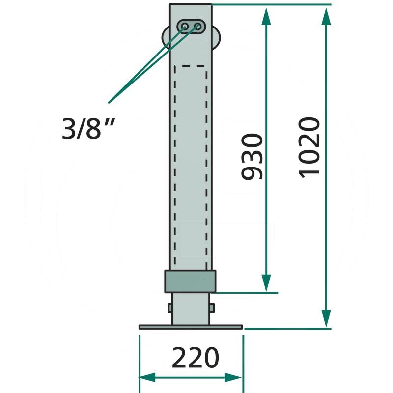 SIMOL Support foot hydraulic | zdjęcie nr 2
