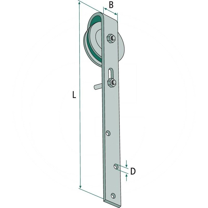 Sliding door roller | zdjęcie nr 2