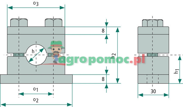 STAUFF Pipe clamp RS S I 16 | zdjęcie nr 2