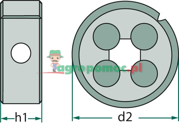 VÖLKEL Threading die | zdjęcie nr 2