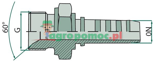 Volz PN 08 AGR 3/8" VA | zdjęcie nr 2