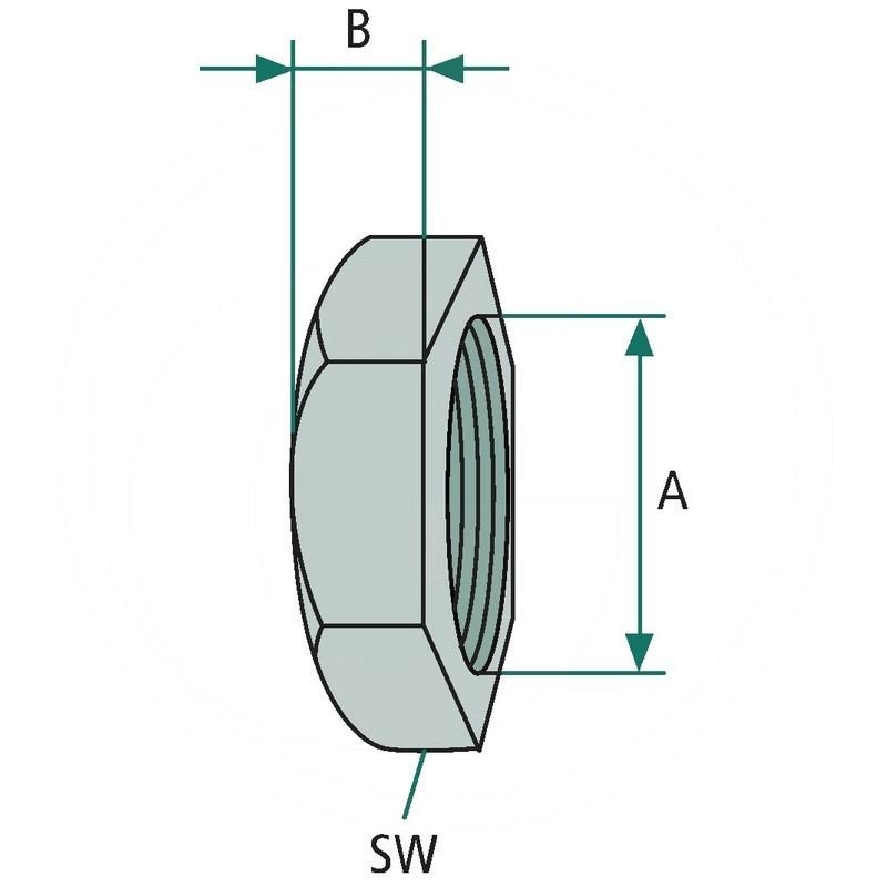 WABCO Counter nut | 810 315 005 4 | zdjęcie nr 2