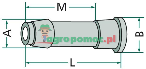WABCO Hose barb | 893 120 424 4 | zdjęcie nr 2