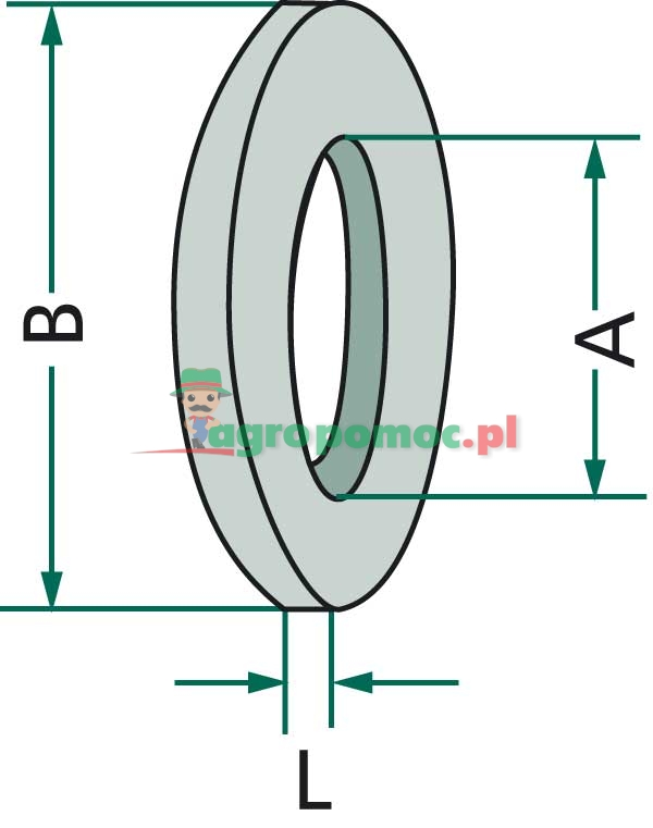 WABCO Sealing ring | 897 042 560 4 | zdjęcie nr 2