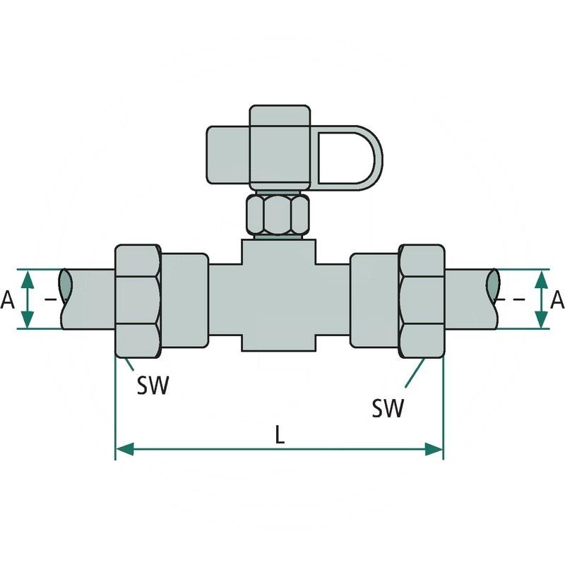 WABCO Threaded fitting | 463 703 005 0 | zdjęcie nr 2