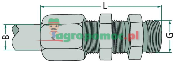 WABCO Threaded fitting | 893 821 211 0 | zdjęcie nr 2