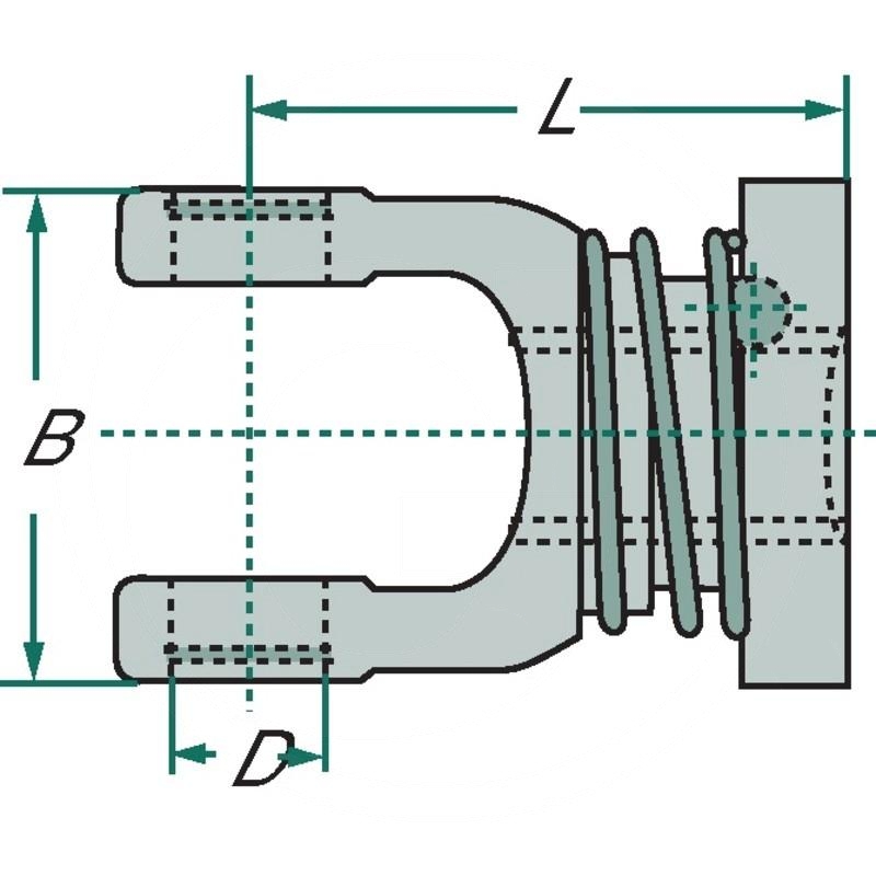 Walterscheid AS yoke | 134745, 10.83.41 | zdjęcie nr 2