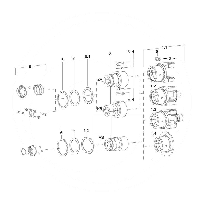 Walterscheid Clutch housing | 163754, 1163754, 20.31.846 | zdjęcie nr 2