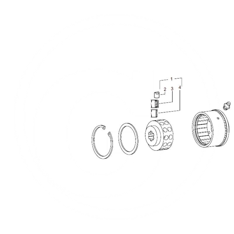 Walterscheid Compression spring | 043438, 1043438, 66.01.04 | zdjęcie nr 2