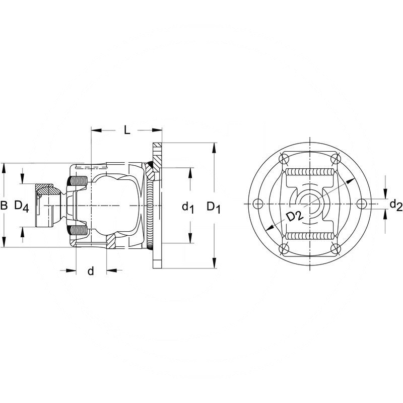 Walterscheid Flange yoke | zdjęcie nr 2