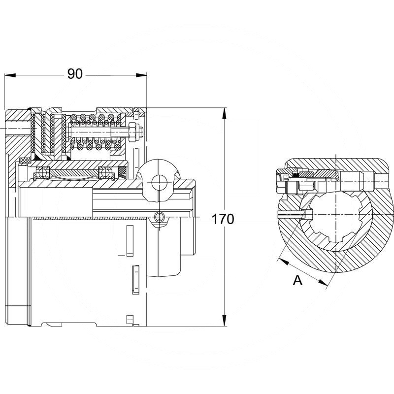 Walterscheid Friction clutch | 101666, 1101666, 58.143.51 | zdjęcie nr 2