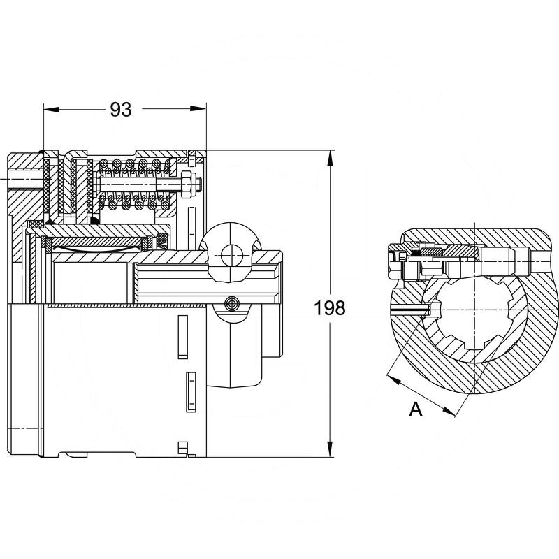 Walterscheid Friction clutch | 112193, 1112193, 58.103.56 | zdjęcie nr 2