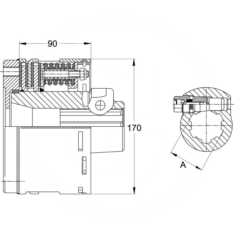 Walterscheid Friction clutch | 166468, 1166468, 56.111.51 | zdjęcie nr 2