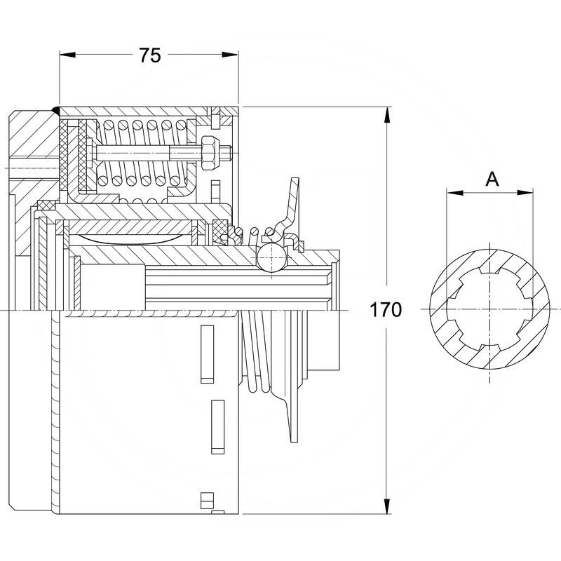 Walterscheid Friction clutch | 178061, 1178061, 58.108.50 | zdjęcie nr 2