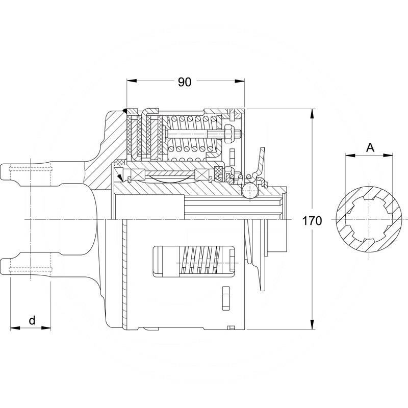 Walterscheid Friction clutch | 199103, 1199103, 58.133.51 | zdjęcie nr 2