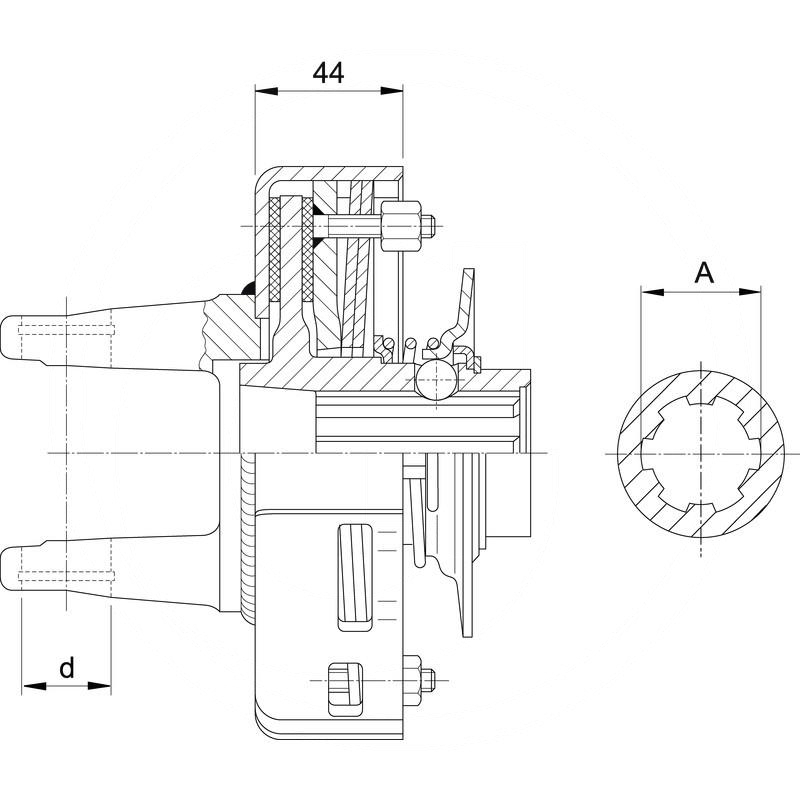 Walterscheid Friction clutch | 317189, 1317189, 56.219,16 | zdjęcie nr 2