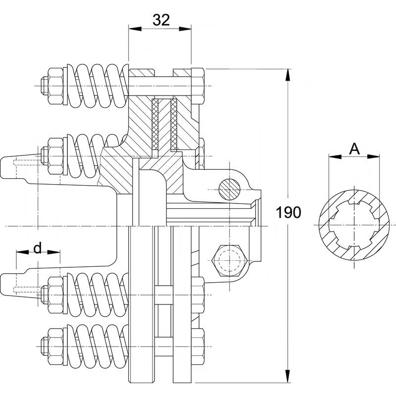 Walterscheid Friction clutch | 333299, 1333299, 56.100.08 | zdjęcie nr 2