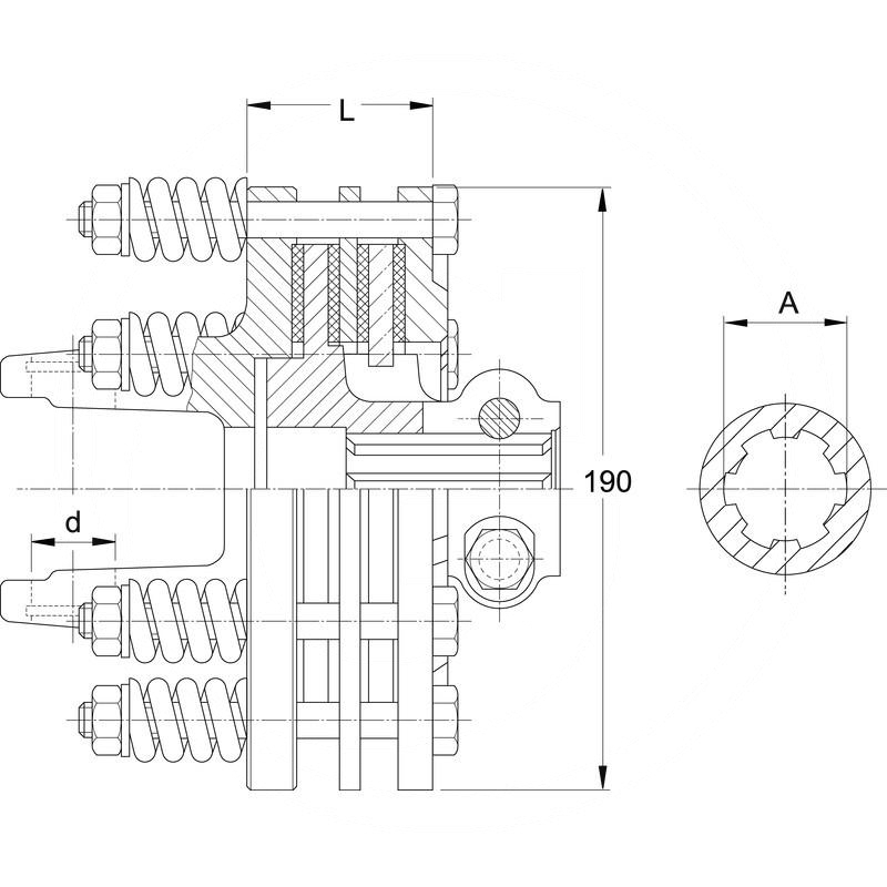 Walterscheid Friction clutch | 341883, 1341883, 56.110.09 | zdjęcie nr 2