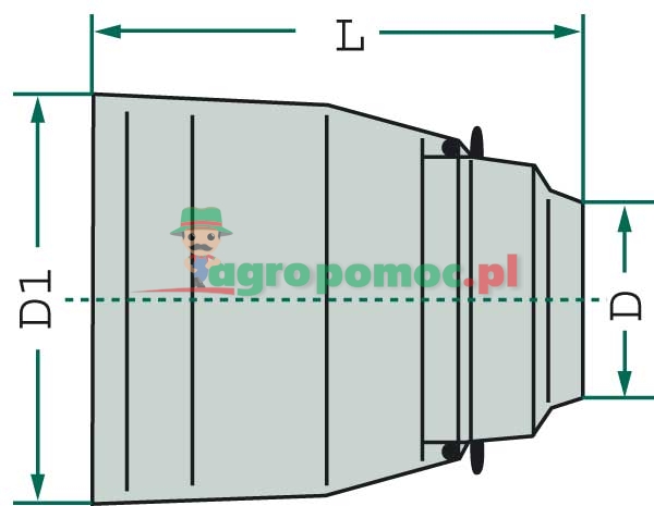 Walterscheid Guard cone | 365251, 1365251, 85.05.50 | zdjęcie nr 2
