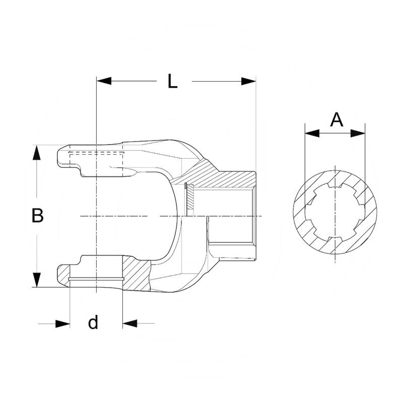 Walterscheid Hub yoke | zdjęcie nr 2