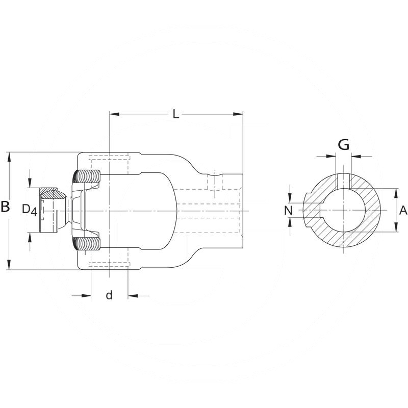 Walterscheid Hub yoke | zdjęcie nr 2