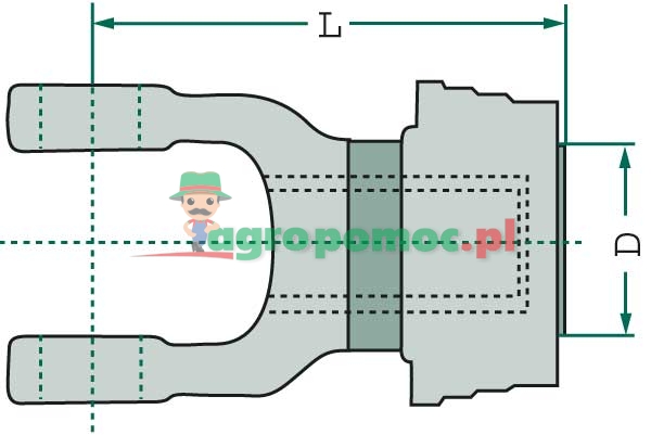 Walterscheid QS yoke | 21.83.00 | zdjęcie nr 2