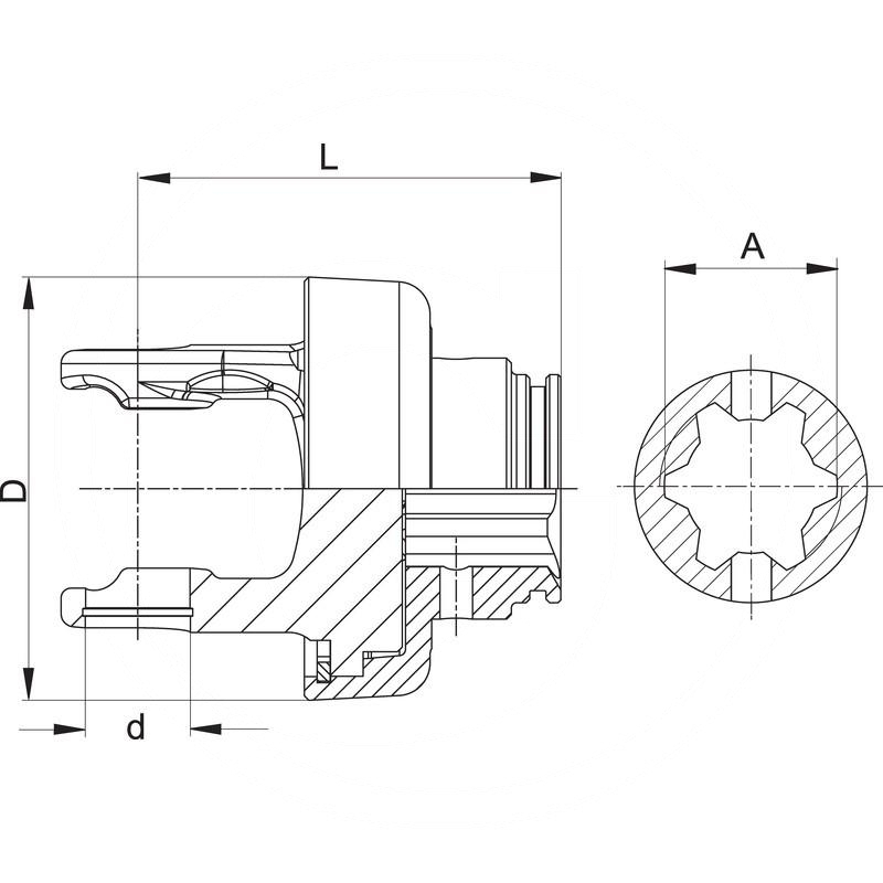 Walterscheid Rotary clearance clutch | 139903, 1139903, 56.115.45 | zdjęcie nr 2