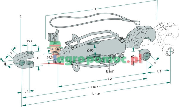 Walterscheid top link | zdjęcie nr 2