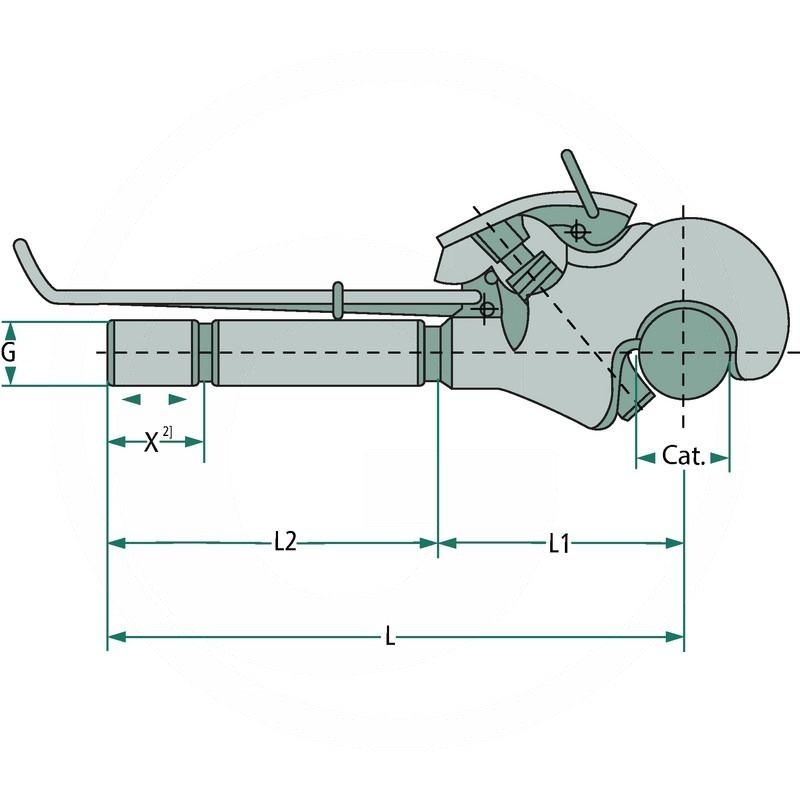 Walterscheid Top link hook | 305008 | zdjęcie nr 2
